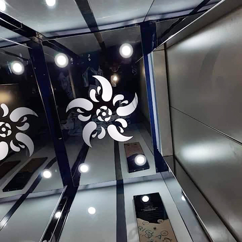 stylish elevator false ceiling.